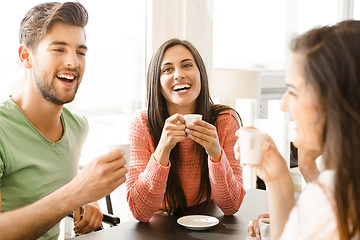 Image showing A coffee with friends