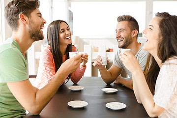 Image showing A coffee with friends