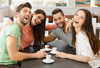 Image showing A coffee with friends