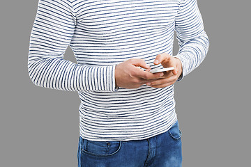 Image showing Texting