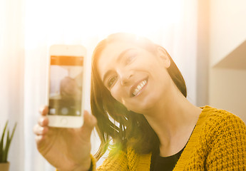 Image showing Selfie time 