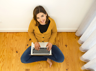 Image showing Working at home