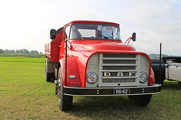 Image showing Classic DAF Truck year 1965 in a Show