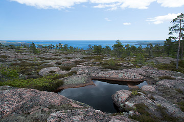 Image showing Skuleskogen National Park, Hoega Kusten, Sweden