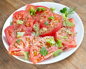 Image showing tomato salad