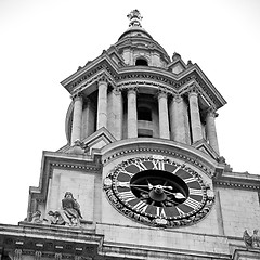 Image showing st paul cathedral in london england old construction and religio