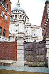 Image showing st paul cathedral in london    and religion