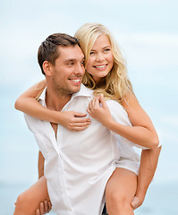 Image showing couple at seaside