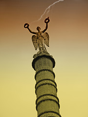 Image showing Victory column in Paris