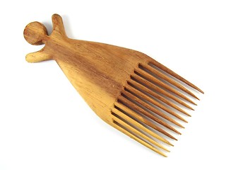Image showing african comb