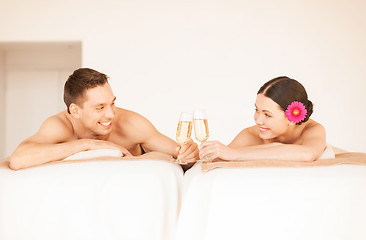 Image showing couple in spa