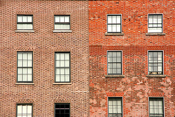 Image showing Red brick wall