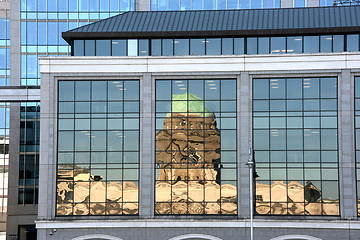 Image showing Dublin reflection