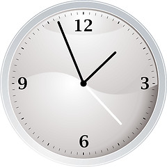 Image showing white clock