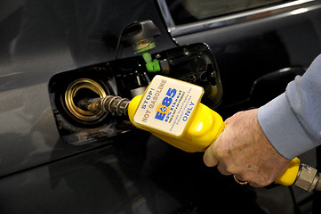 Image showing E85 Ethanol Fuel gas pump-editorial