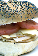 Image showing turkey sandwich
