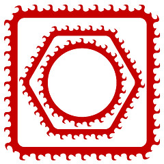 Image showing Red Frames