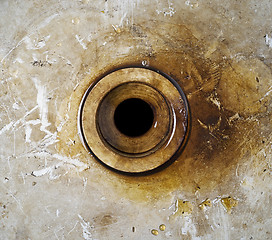 Image showing grunge old dirty sink