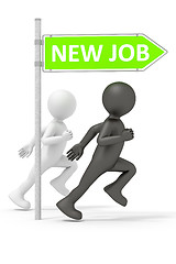 Image showing run for a new job