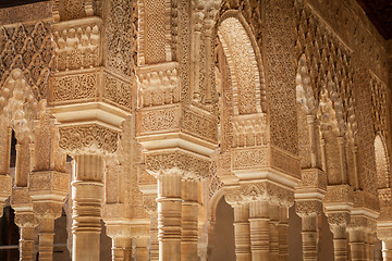 Image showing Islamic Palace Interior