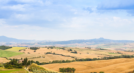 Image showing Countryside in Tuscany