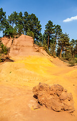 Image showing Roussillon ochres