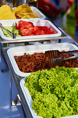 Image showing Stock image of traditional mexican food 