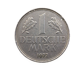 Image showing   German coin-mark 