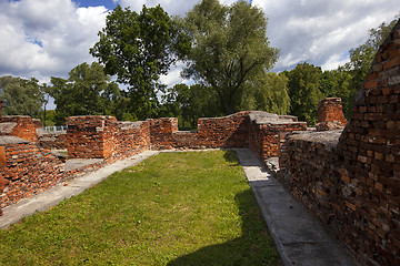 Image showing   ruins fortress Brest, Belarus