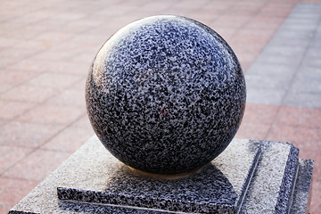 Image showing marble ball ornament