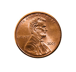 Image showing American  coins 