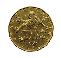 Image showing  Czech coin  