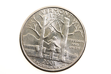 Image showing American  coins 