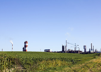 Image showing chemical factory Belarus