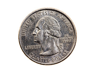 Image showing American  coins 