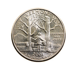 Image showing American  coins 