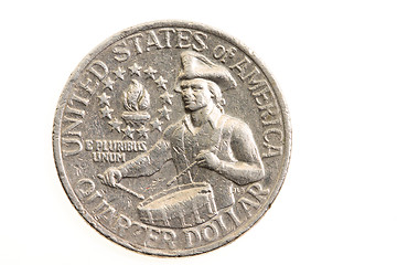 Image showing American  coins 