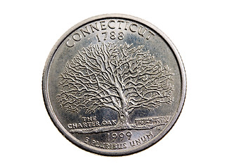 Image showing American  coins 