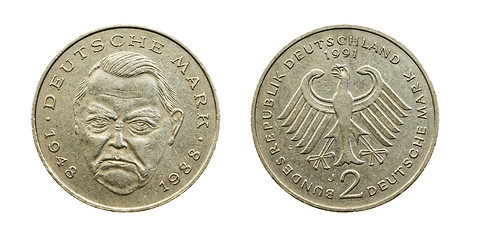 Image showing   German coin-mark 