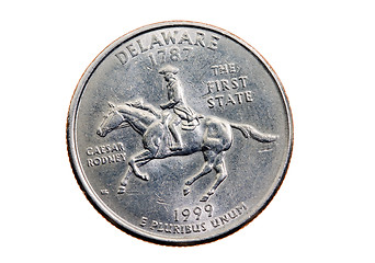Image showing American  coins 