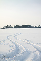 Image showing Winter Road