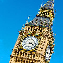 Image showing london big ben and historical old construction england city
