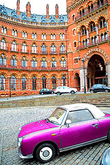 Image showing old wall  in london  and brick 