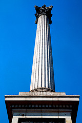 Image showing column in london  old architecture and sky