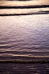 Image showing in thailand water   kho tao bay abstract of a    line