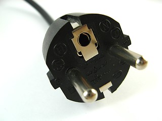 Image showing power plug close-up