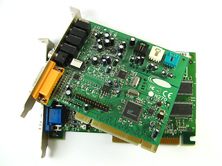 Image showing computer pci cards