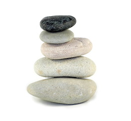 Image showing Zen stones