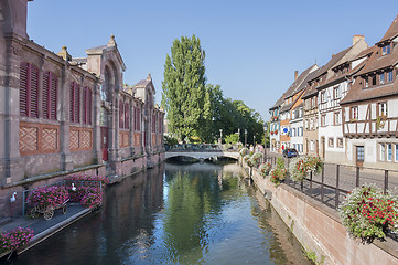 Image showing little Venice in Colmar