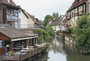 Image showing little Venice in Colmar